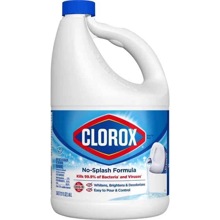 Clorox Splash-Less Regular Scent Bleach 117 oz (Pack of 3)