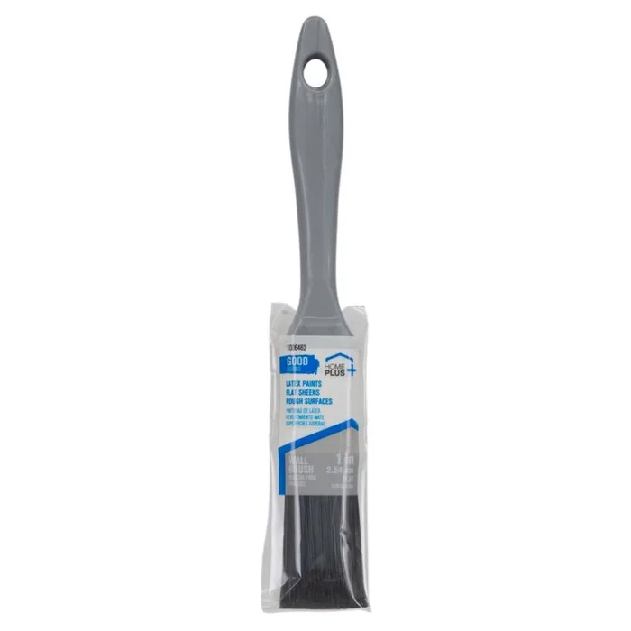 Home Plus Good 1 in. Flat Paint Brush (Pack of 12)