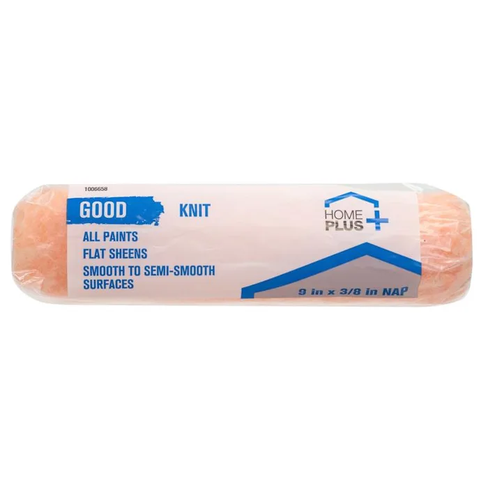 Home Plus Good Polyester Knit 9 in. W X 3/8 in. Paint Roller Cover 1 pk (Pack of 12)