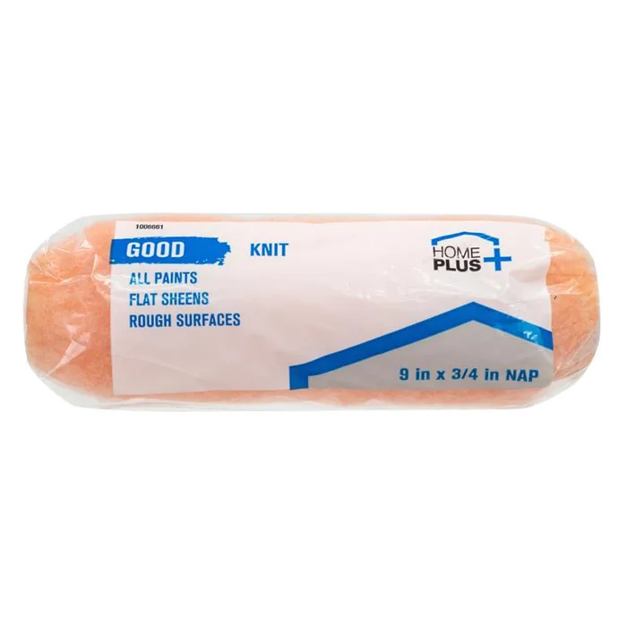 Home Plus Good Polyester Knit 9 in. W X 3/4 in. Paint Roller Cover 1 pk (Pack of 6)