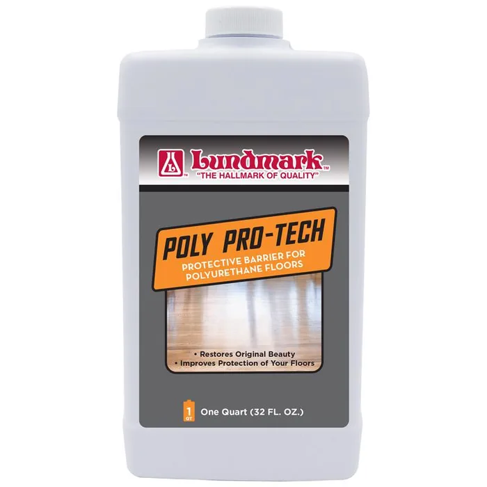 Lundmark Poly-Pro Tech Semi-Gloss Floor Restorer Liquid 32 oz (Pack of 6)