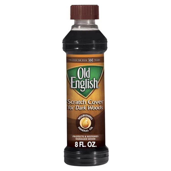 Old English No Scent Scratch Cover Polish Dark Wood 8 oz Liquid (Pack of 6)