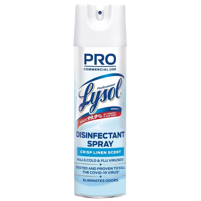 Lysol Crisp Linen Scent Disinfectant Spray 19 oz 1 pk (Pack of 12)