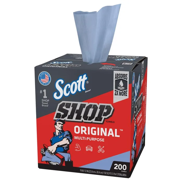 Scott Original Paper Shop Towels 12 in. W X 9 in. L 200 each 1 pk
