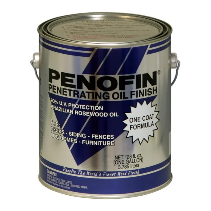 Penofin Semi-Transparent Matte Chestnut Oil-Based Penetrating Wood Stain 1 gal (Pack of 4)