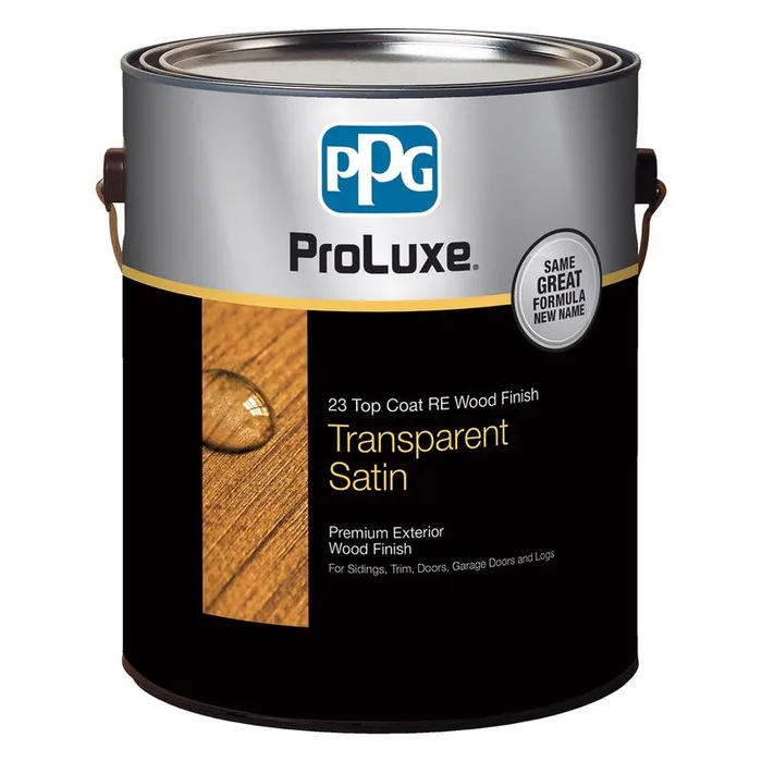 ProLuxe 23 Plus RE Transparent Satin Dark Oak Oil-Based Acrylic/Alkyd/Urethane Wood Finish 1 gal (Pack of 4)
