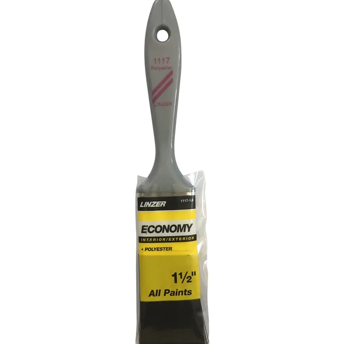 Linzer 1-1/2 in. Flat Paint Brush (Pack of 12)