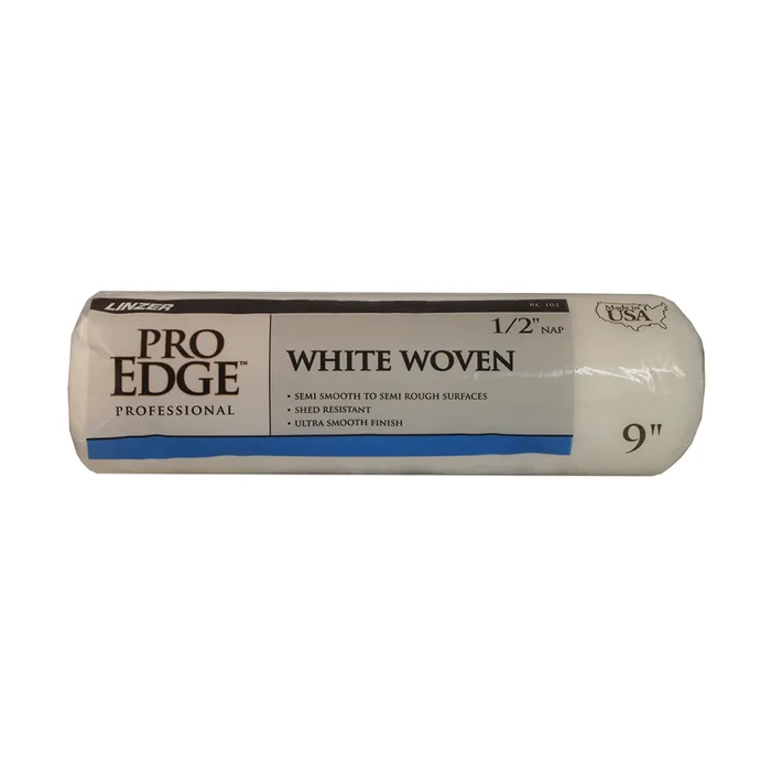 Linzer Pro Edge Woven 9 in. W X 1/2 in. Paint Roller Cover 1 pk (Pack of 12)