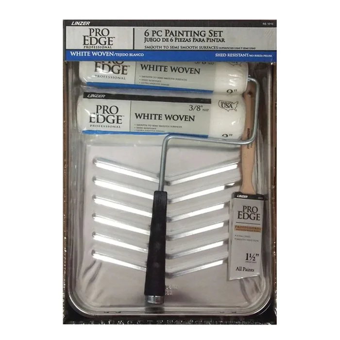 Linzer Pro Edge Metal 11 in. W X 15 in. L 1 qt Paint Tray Kit (Pack of 6)