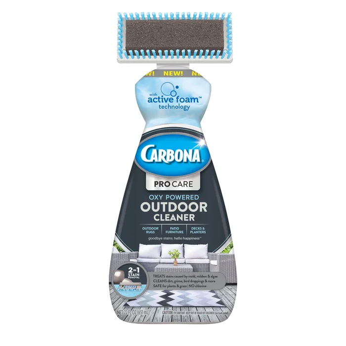 Carbona Pro Care Non-Scented Scent Oxy Powered Outdoor Cleaner Foam 22 oz (Pack of 6)