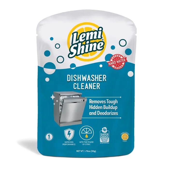 Lemi Shine Lemon Scent Powder Dishwasher/Disposal Cleaner 1.76 oz 1 pk (Pack of 10)