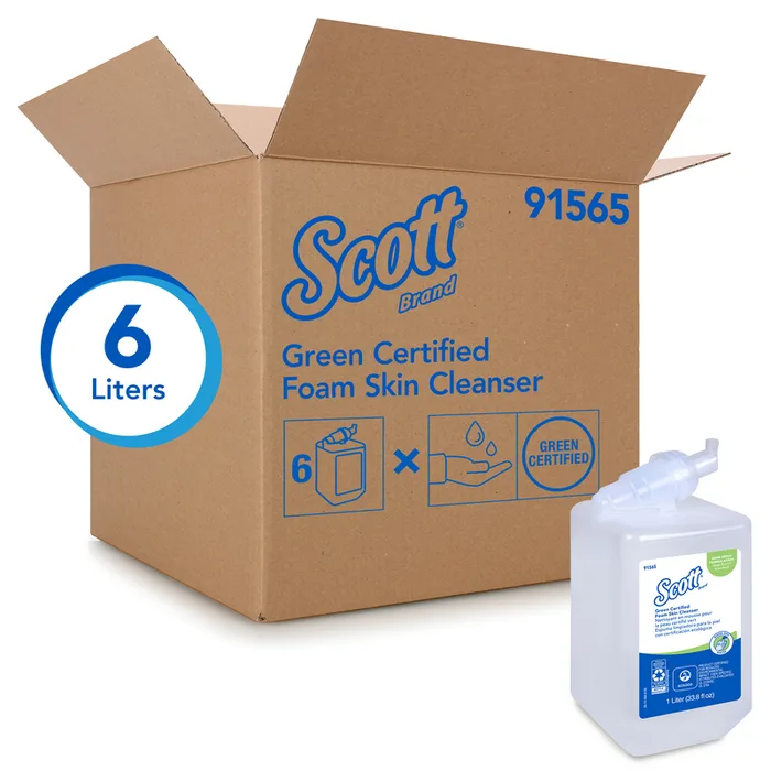 Scott Essential No Scent Foam Hand Soap 1 L (Pack of 6)