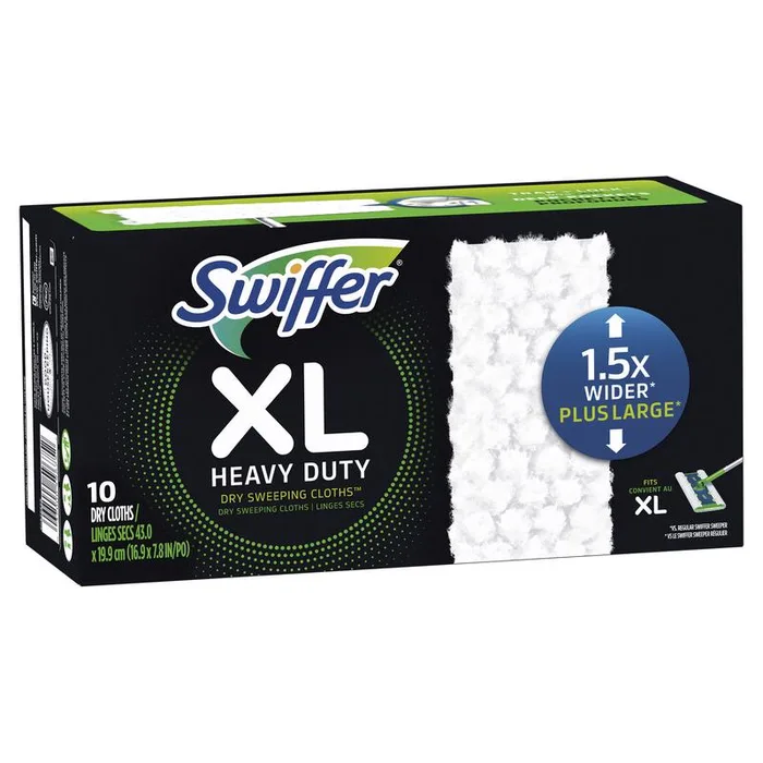 Swiffer No Scent Floor Cleaner Refill Pads 10 pk (Pack of 2)