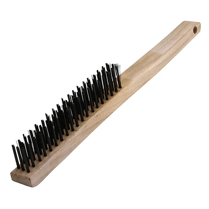 Warner 3 in. W X 14 in. L Carbon Steel Wire Brush (Pack of 12)