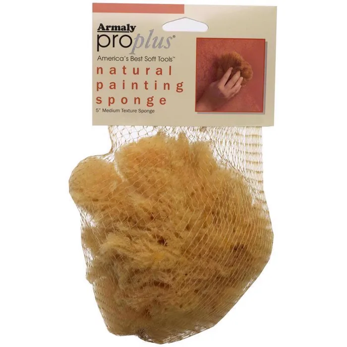 Armaly ProPlus 5 in. W X 4.5 in. L Beige Natural Sponge Painting Sponge (Pack of 6)