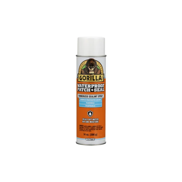 Gorilla White Rubber Waterproof and Sealer 14 oz (Pack of 6)