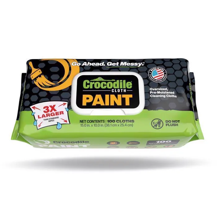 Crocodile Cloth 10 in. W X 15 in. L White Paint Cleaning Cloth (Pack of 6)