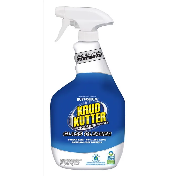 Krud Kutter Professional No Scent Glass Cleaner 32 oz Liquid (Pack of 6)