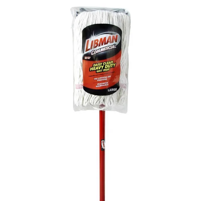 Libman 8 in. W Wet Mop (Pack of 4)