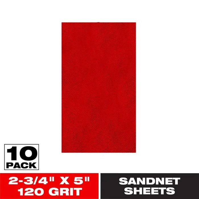 Diablo SandNet 5 in. L X 2-3/4 in. W 120 Grit Medium Block Hand Sanding Pad