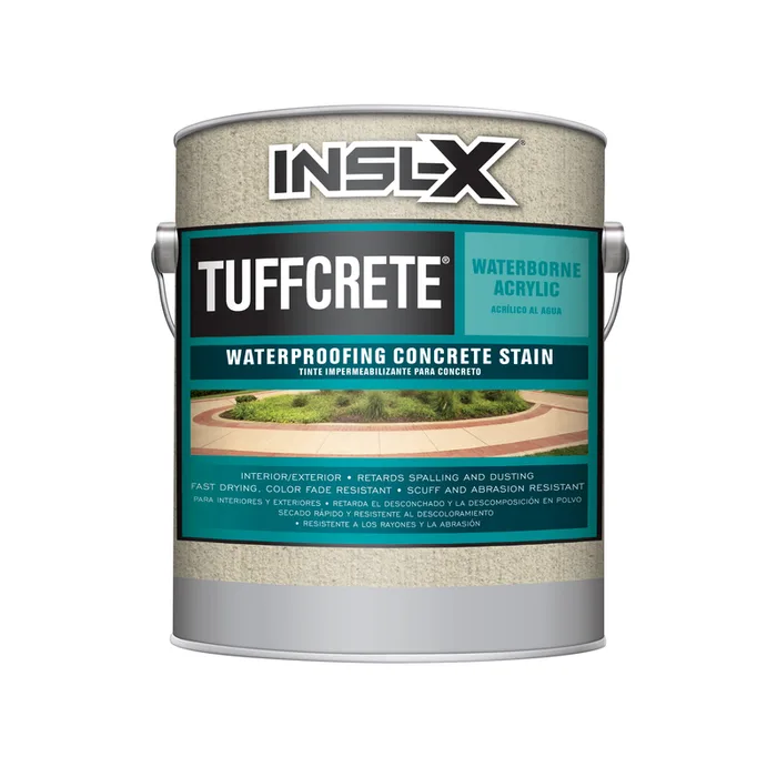 Insl-X TuffCrete Gray Pearl Acrylic Waterproofing Concrete Stain 1 gal