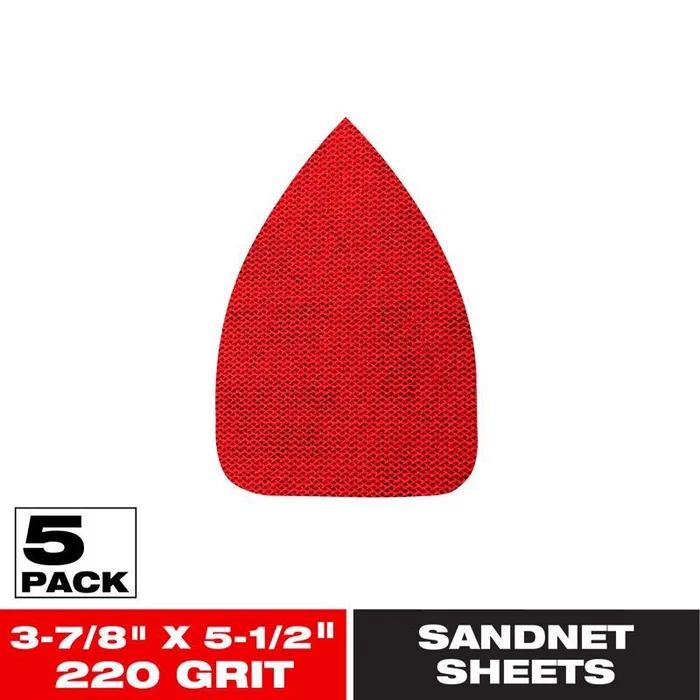 Diablo SandNet 5-1/2 in. L X 3-7/8 in. W Ceramic Blend 220 Grit Ultra Fine Sanding Pad