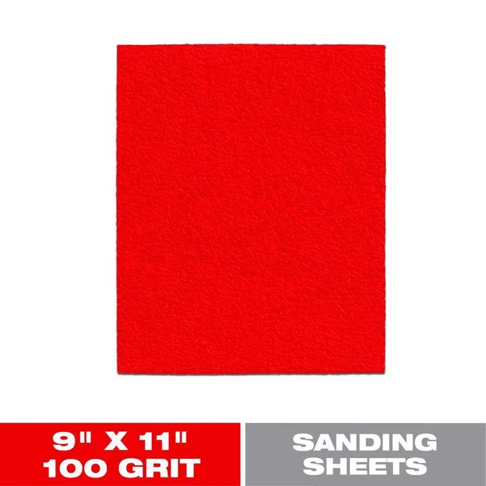 Diablo 11 in. L X 9 in. W Aluminum Oxide 100 Grit Medium Sanding Sheet (Pack of 50)