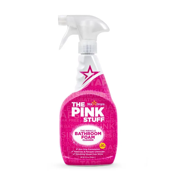 The Pink Stuff Fruity Scent Bathroom Cleaner Foam 25.4 oz (Pack of 10)