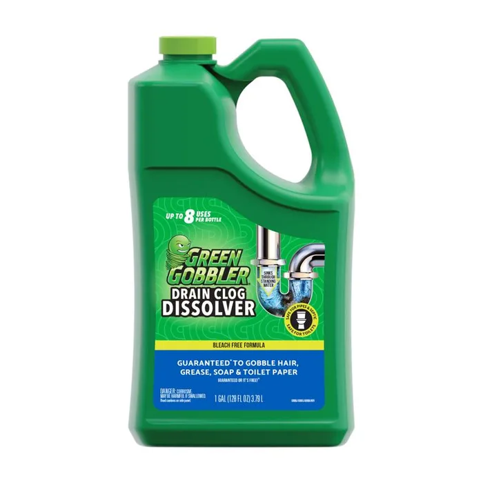 Green Gobbler Liquid Drain Clog Remover 1 gal (Pack of 4)