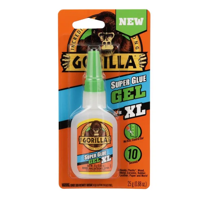 Gorilla High Strength Clear Super Glue 0.88 oz (Pack of 6)