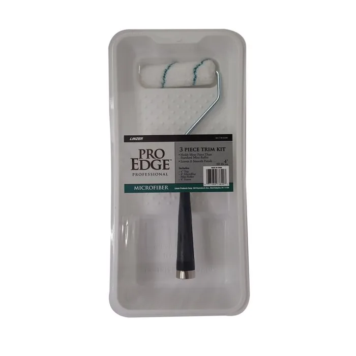 Linzer Pro Edge Plastic 4 in. W Disposable Paint Tray Kit (Pack of 6)