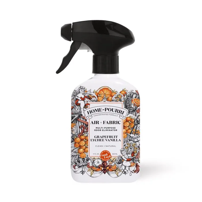 Poo-Pourri Grapefruit Lychee Vanilla Scent Odor Eliminator 11 oz Liquid (Pack of 6)