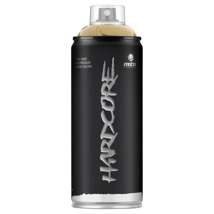 MTN Hardcore Gloss Gold Metallic Spray Paint 400 ml (Pack of 6)