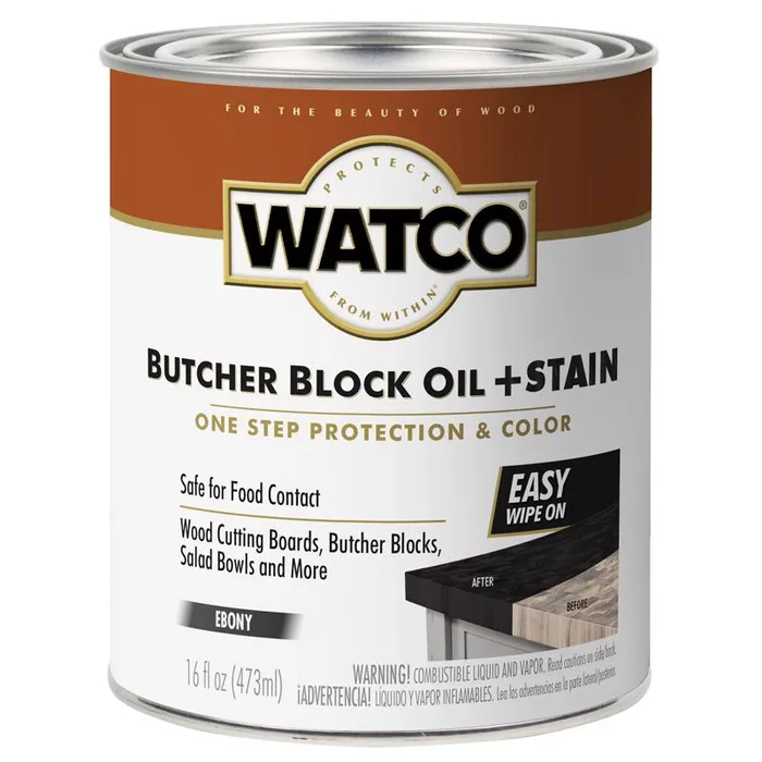 WATCO Butcher Block Oil 16 oz Liquid (Pack of 4)