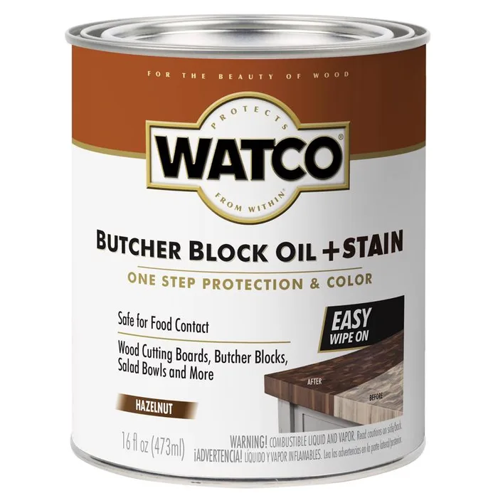 WATCO Butcher Block Oil 16 oz Liquid (Pack of 4)