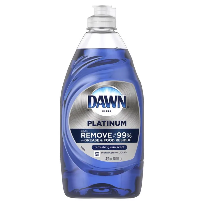 Dawn Ultra Platinum Refreshing Rain Scent Liquid Dish Soap 14.6 oz 1 pk (Pack of 10)