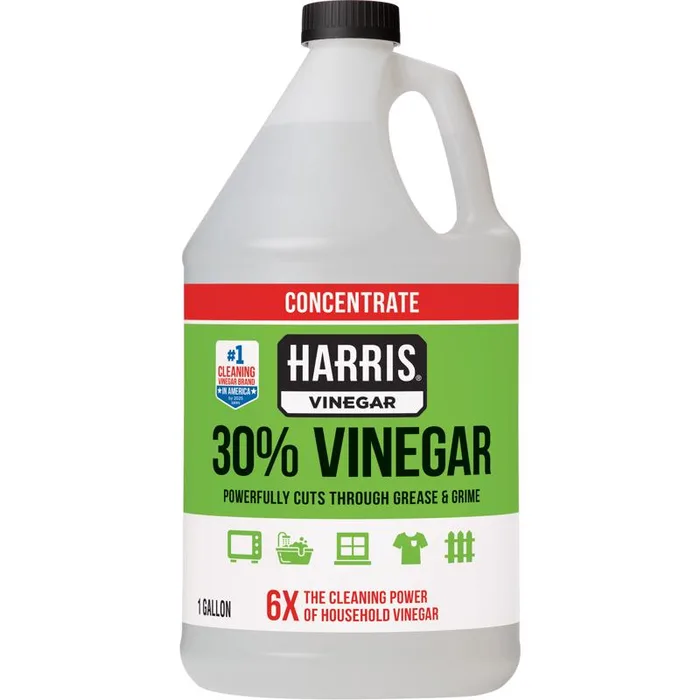 Harris Regular Scent Concentrated All Purpose Cleaning Vinegar Liquid 128 oz (Pack of 4)