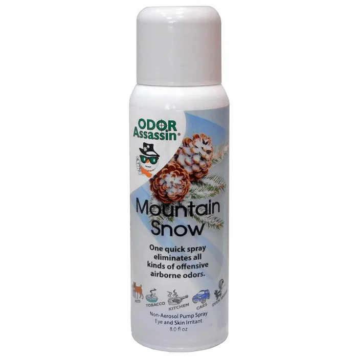 Odor Assassin Mountain Snow Scent Odor Eliminator 8 oz Liquid (Pack of 3)
