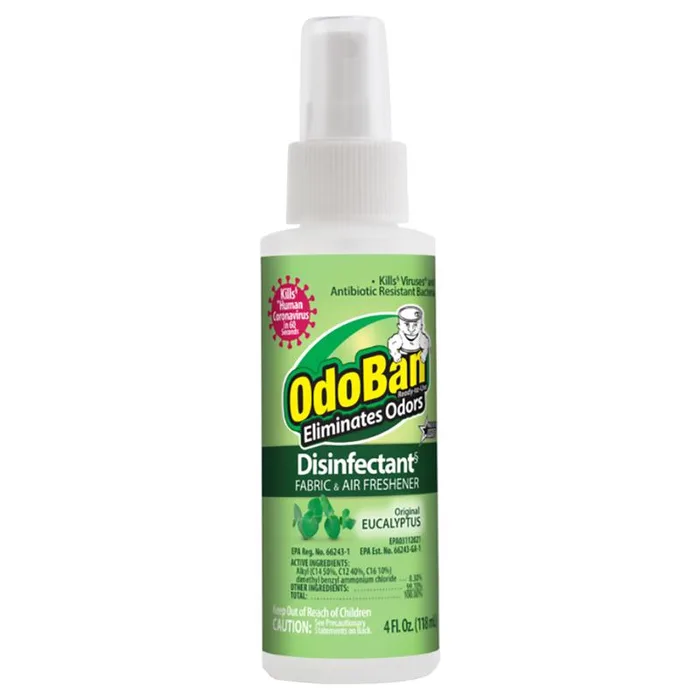 OdoBan Eucalyptus Scent Disinfectant Spray 4 oz 1 pk (Pack of 18)