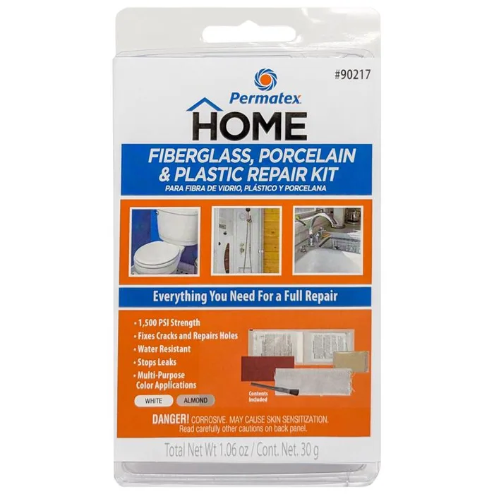 Permatex High Strength White/Almond Repair Kit 30 gm