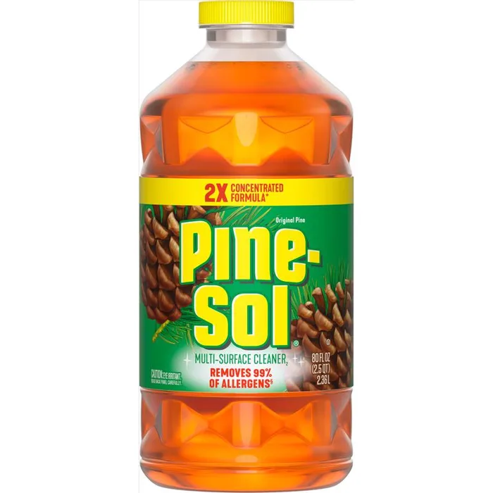 Pine-Sol Pine Scent Concentrated Multi-Surface Cleaner Liquid 80 fl. oz. (Pack of 6)