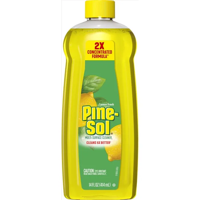 Pine-Sol Lemon Scent Concentrated All Purpose Cleaner Liquid 14 fl. oz. (Pack of 12)