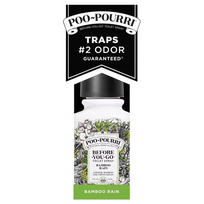 Poo-Pourri Bamboo Rain Scent Air Freshener Spray 2 oz Liquid 1 pk