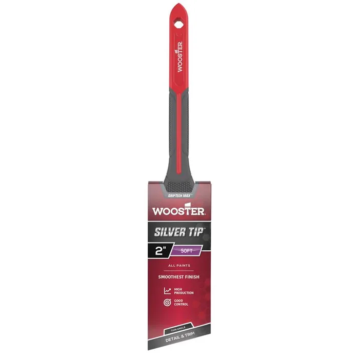 Wooster Silver Tip 2 in. Soft Thin Angle Paint Brush (Pack of 6)