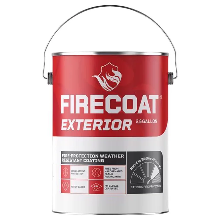 Firecoat Gray Low Sheen Water-Based Primer 2.6 gal