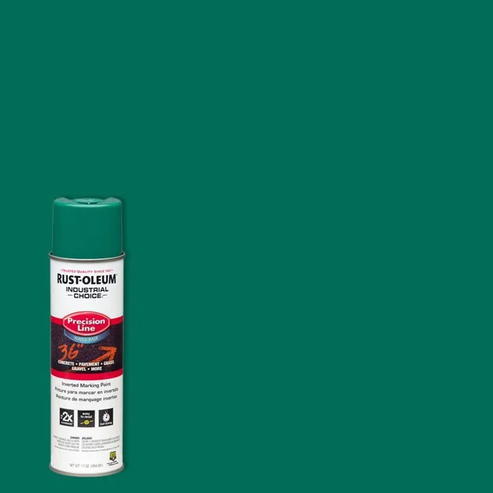 Rust-Oleum Industrial Choice Gloss Safety Green Marking Paint 17 oz (Pack of 12)
