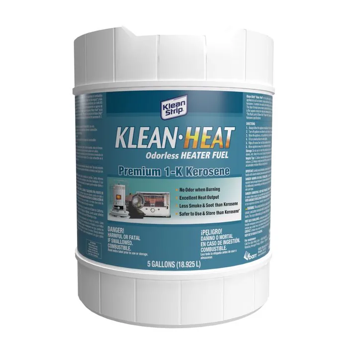 Klean Strip Klean-Heat Petroleum Hydrocarbons Clean Burning Fuel 5 gal