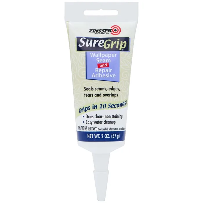Zinsser SureGrip High Strength Clear Wallpaper Adhesive 2 oz (Pack of 12)