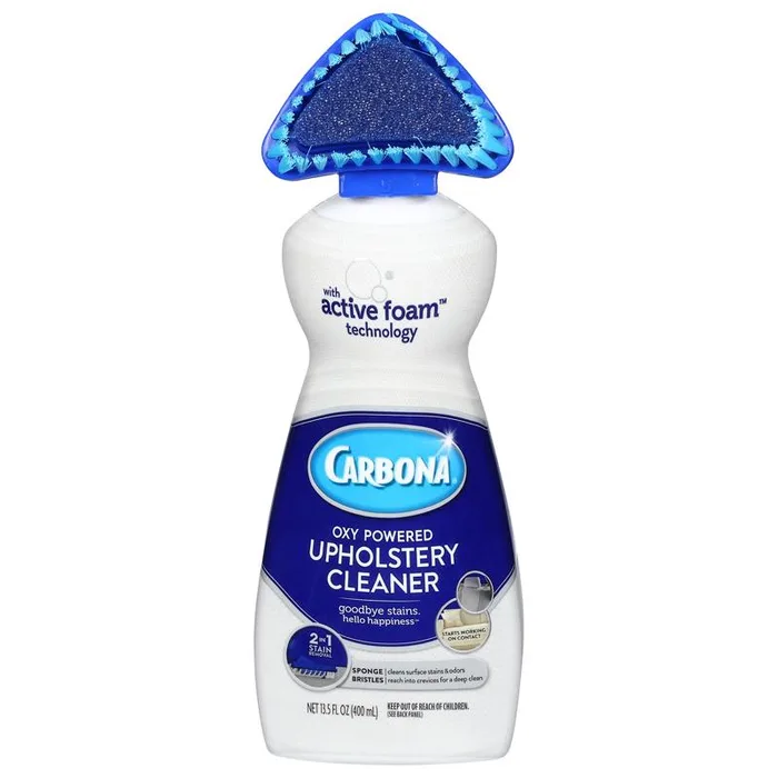 Carbona No Scent Upholstery Cleaner 13.5 oz Foam (Pack of 6)