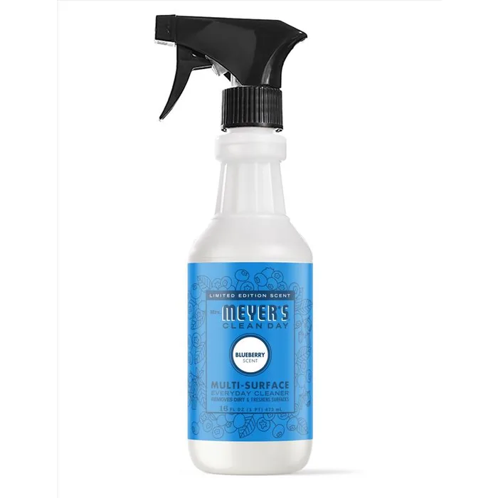 Mrs. Meyer's Clean Day Blueberry Scent Multi-Surface Cleaner Liquid 16 oz (Pack of 6)